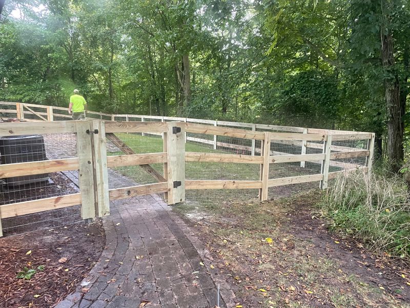 Wood Fencing