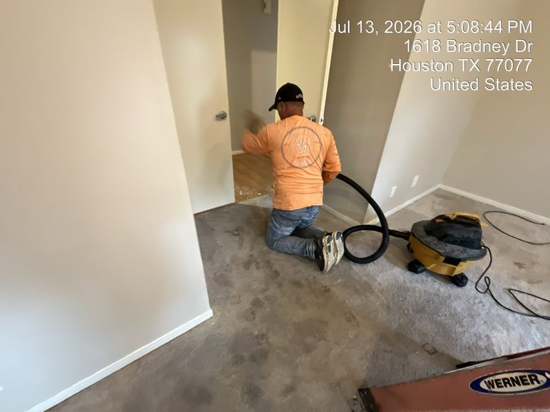 Discoloration cleaning and antimicrobial treatment