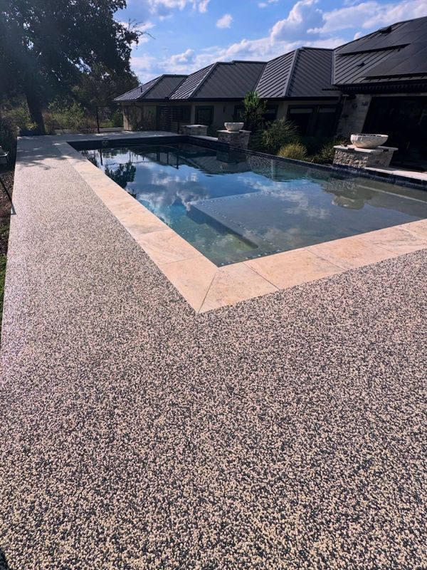 “Tex Stone” Resin Bound Overlay