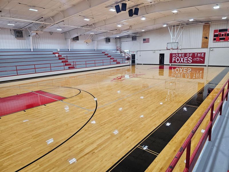 New Hardwood Sports Flooring