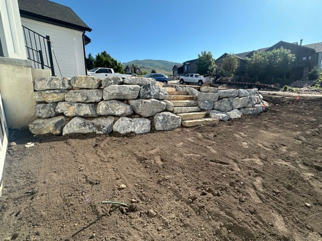 Rock Retaining Wall Services in Utah Neighborhoods