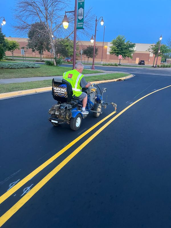 Roadway Line Marking