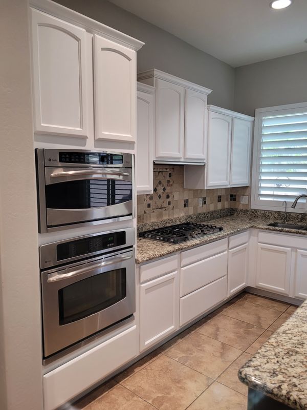 Kitchen Cabinet Repainting