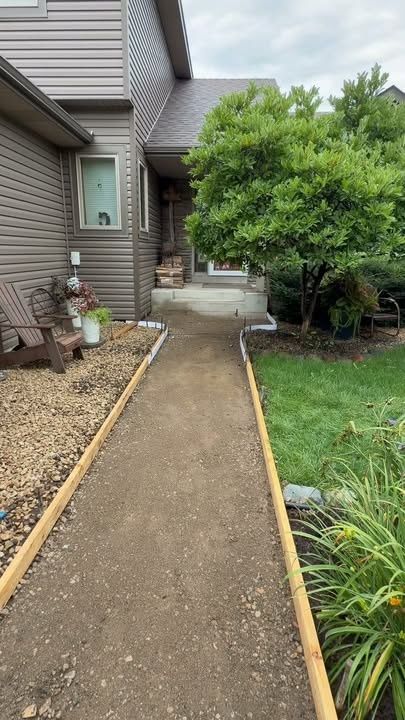 Concrete Sidewalks & Walkways