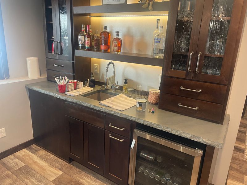 Concrete counter tops