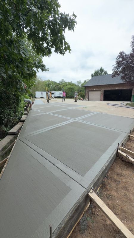 Concrete Driveway Installation