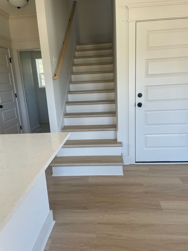 Wood Stair Installation 