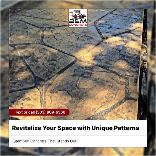 Stamped Concrete Installation