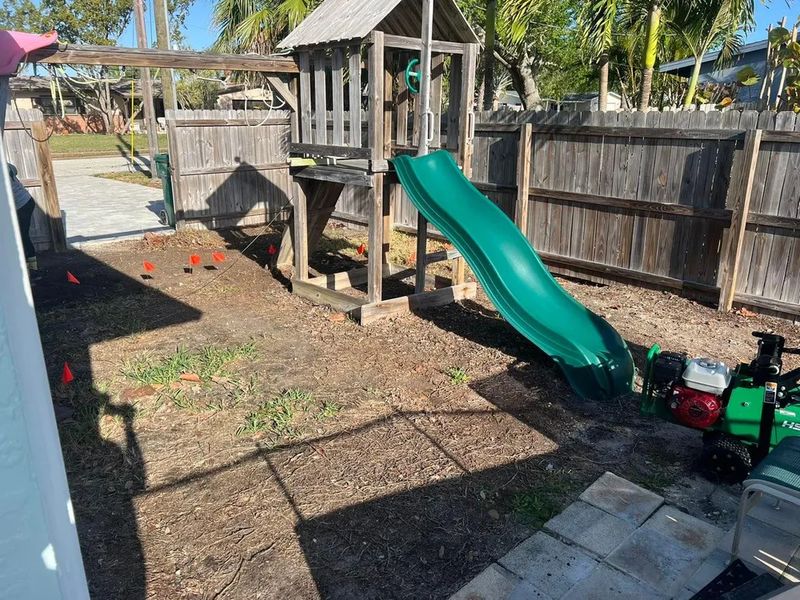 Landscape removal
