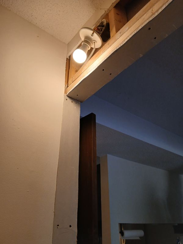 Stair Closet conversion to laundry