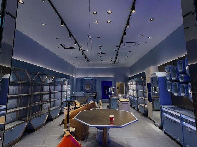 COMMERCIAL - metal framing __ drywall __ acoustical ceilings
