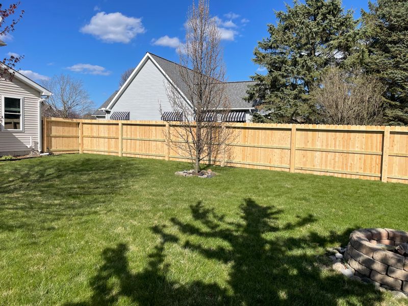 Cedar Privacy Fence – Safe Space to Grow