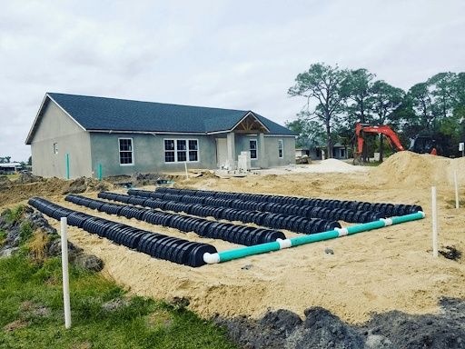 Conventional Drain Field Installation