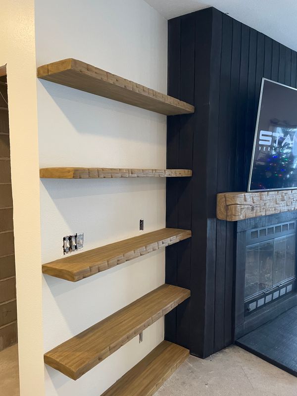 Interior fireplace & feature walls 