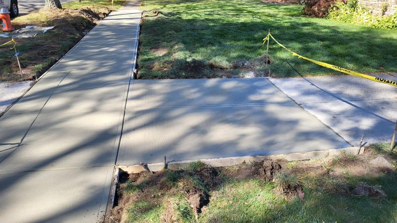 Sidewalk Installation