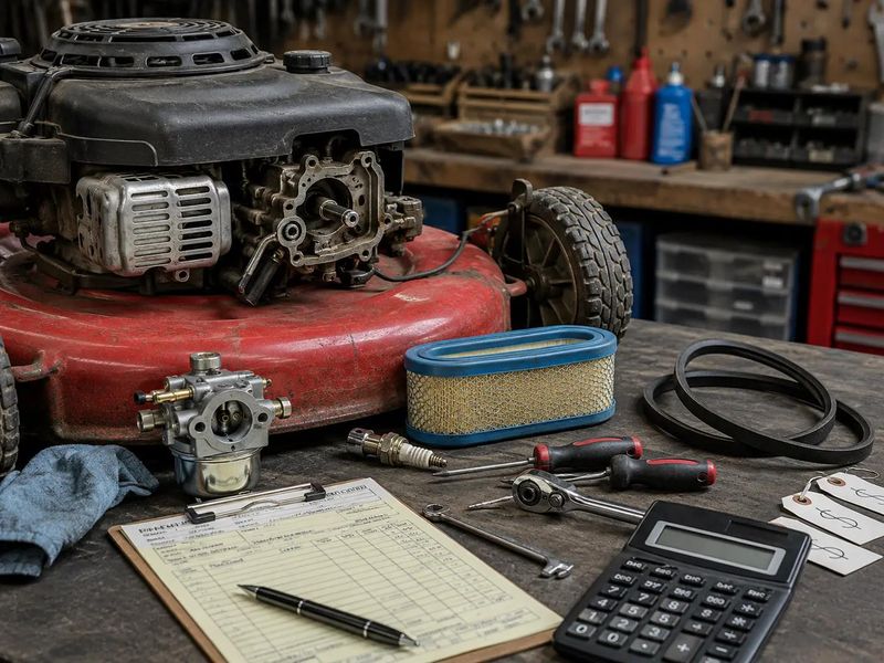 Carburetor and Lawn Mower Cleaning