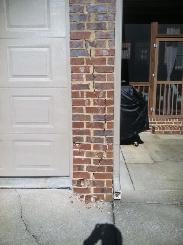 Cracked Brick And Mortar Repair