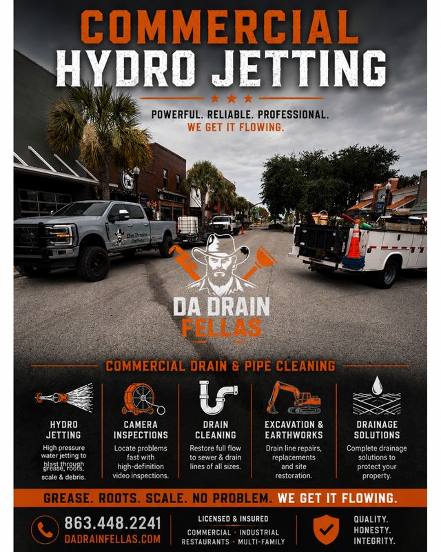 Drain Cleaning and Unclogging