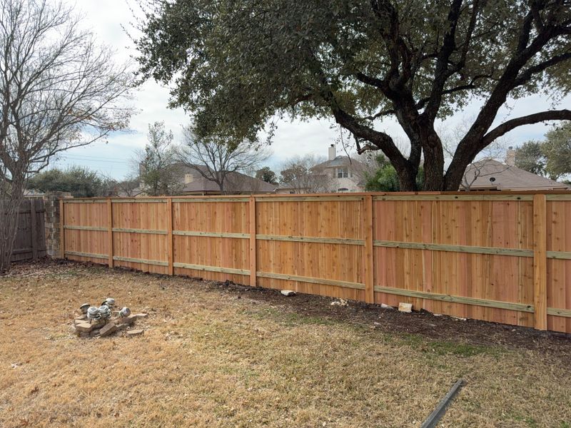 Installation of New Fences