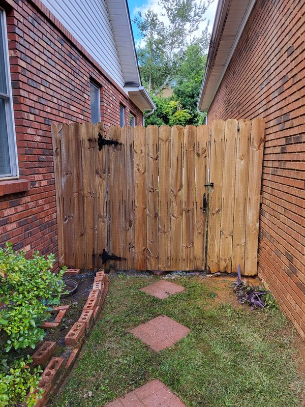 Fence Washing