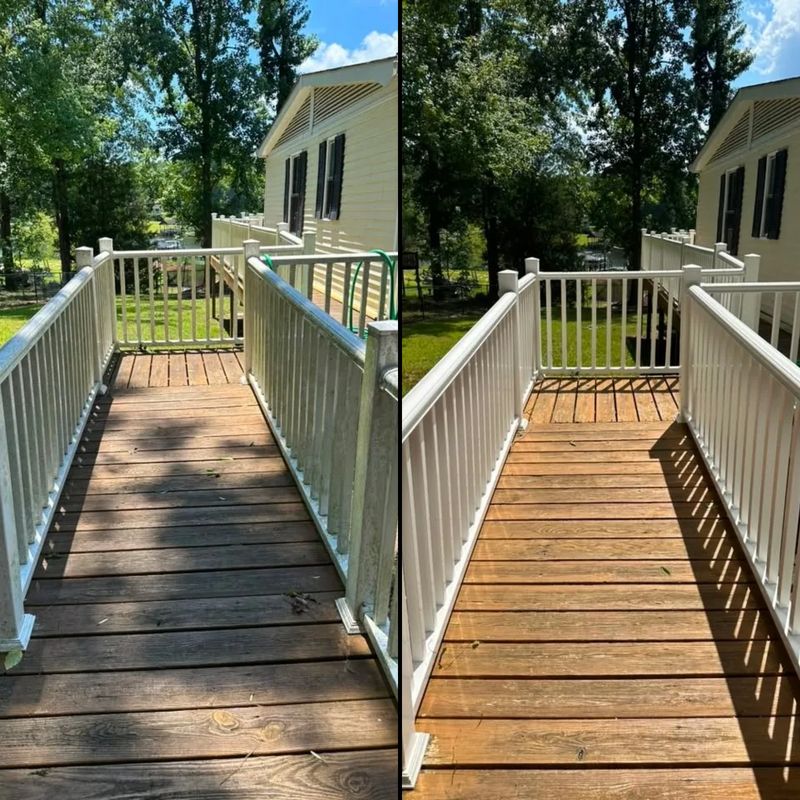 Wood Deck & Fence Cleaning