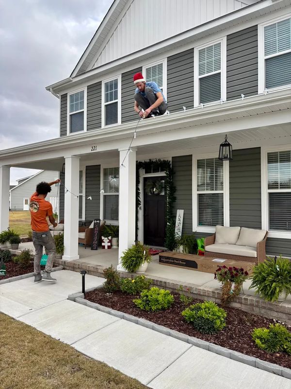 Christmas Light Installation
