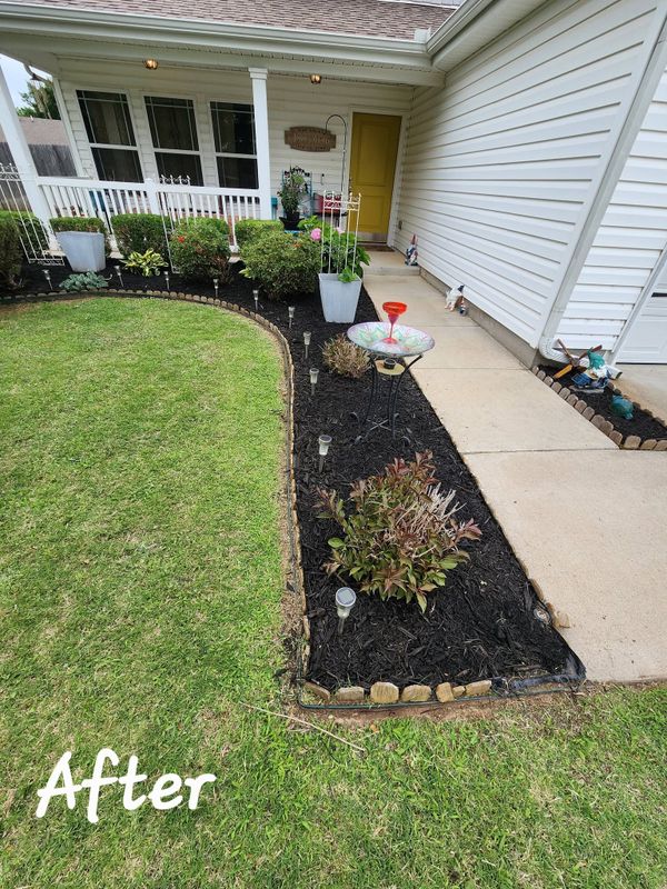 Flower Bed Installation