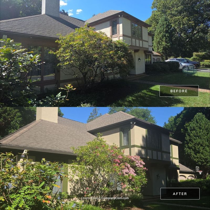 Exterior Stucco & Trim Painting in Swarthmore, PA