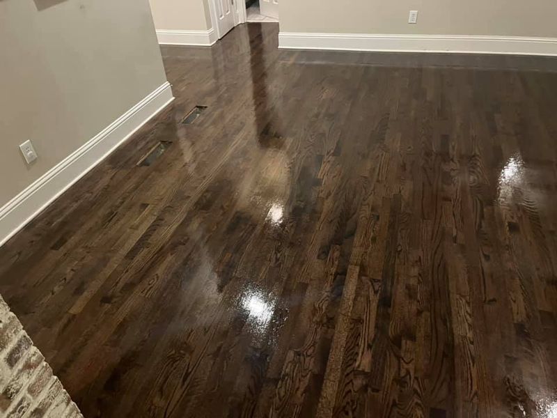 Solid hardwood installation