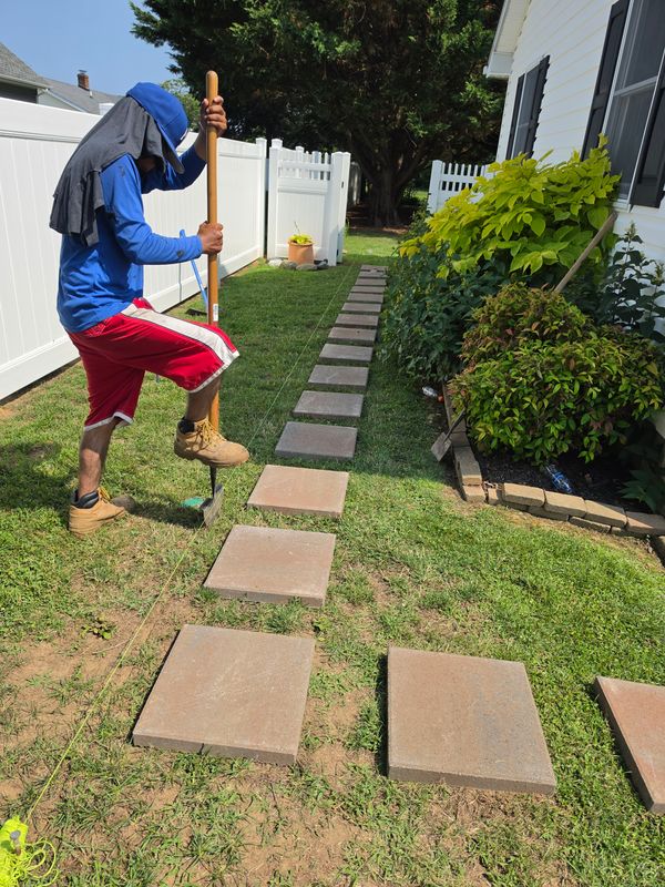 Paver Walkway Installation