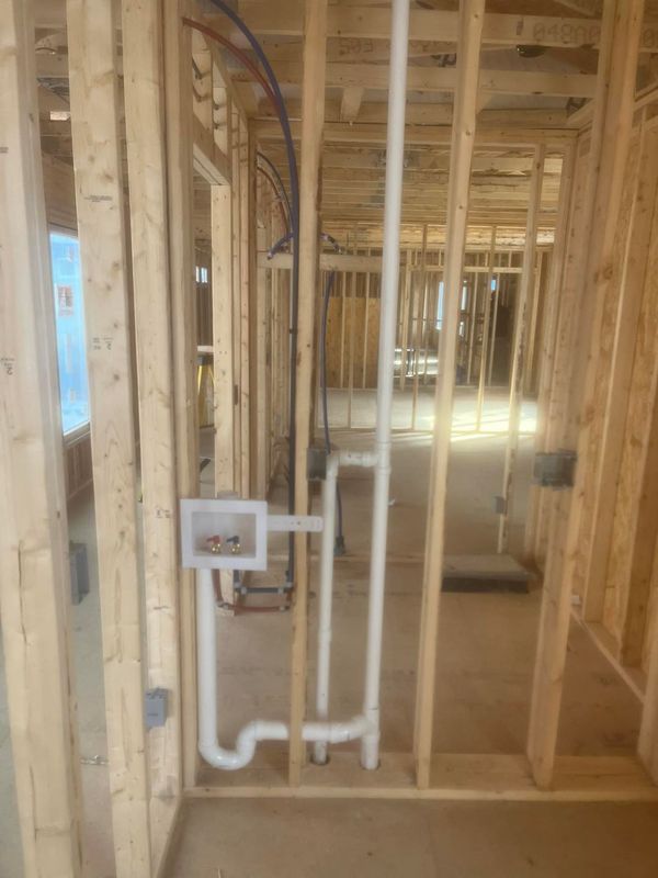 New Construction Plumbing