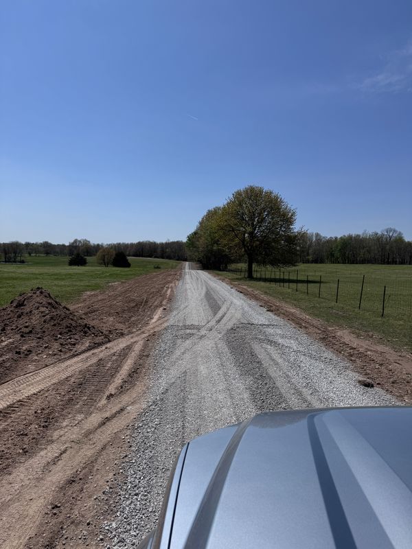 Driveways and parking lots 