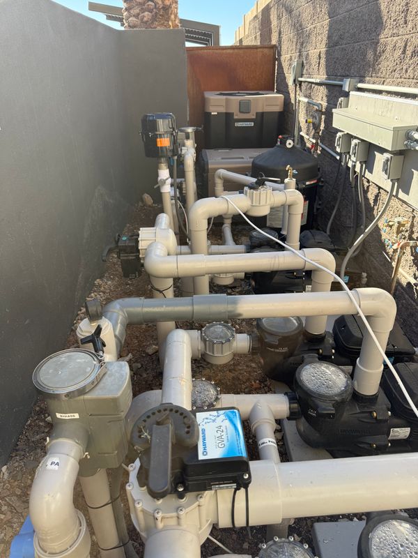 Swimming pool equipment repair
