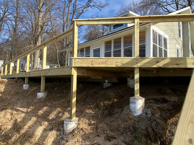 Deck and stairs Construction