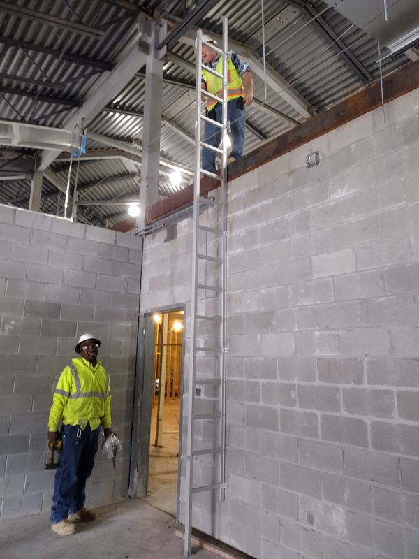 Structural Stair and Rail Erecting