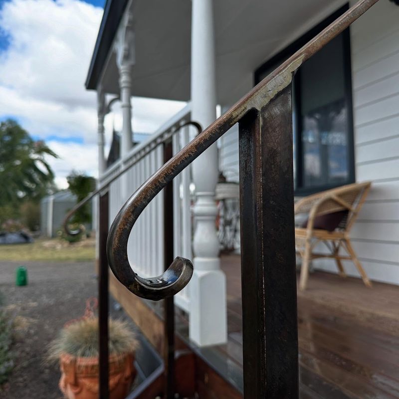 Ornamental Iron Guardrails