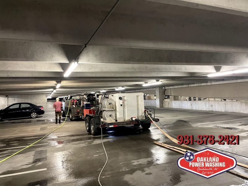 Parking Garage & Parking Lot Cleaning