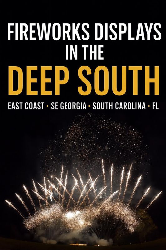 Fireworks display company, South Carolina