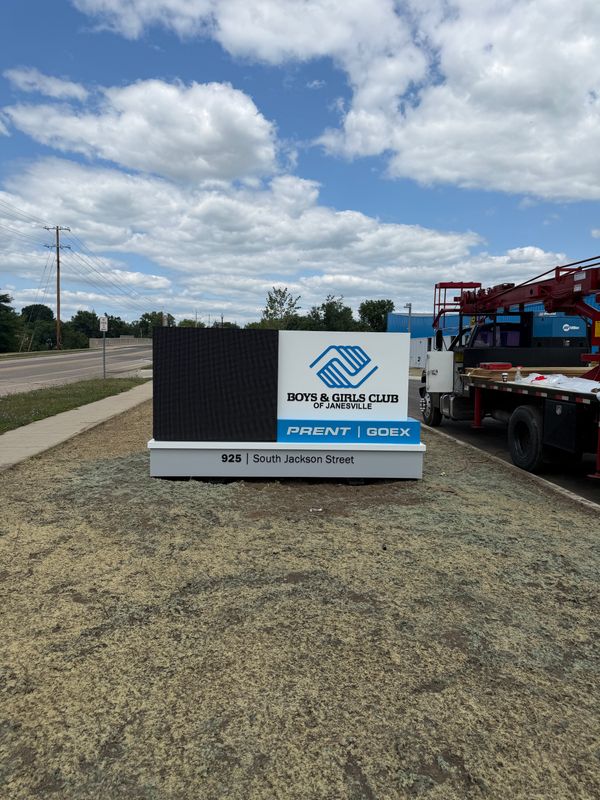 Custom Sign Installation