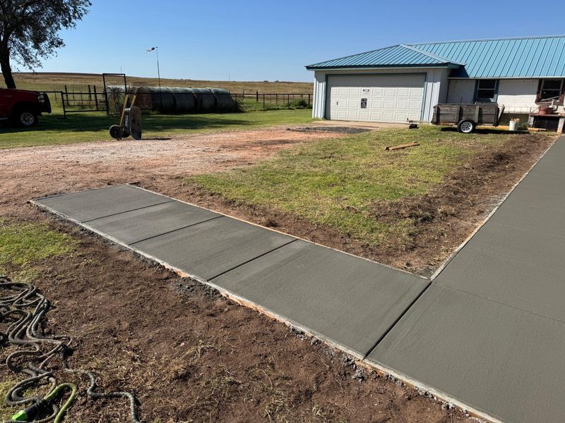Sidewalk Installation