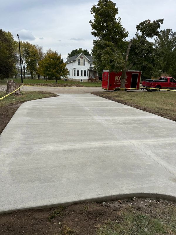 Concrete Driveway Installation