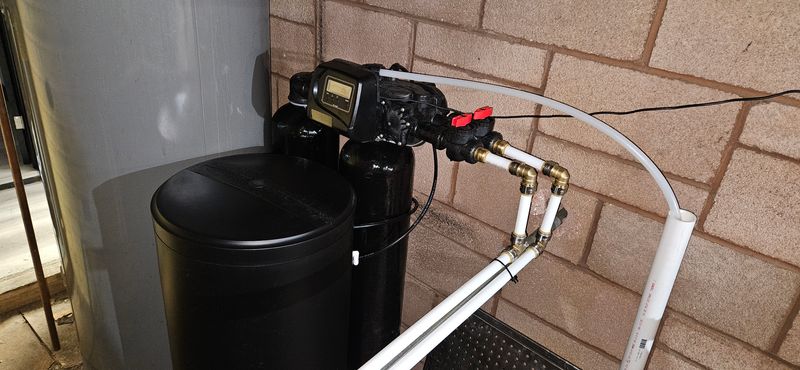 Water softener installation