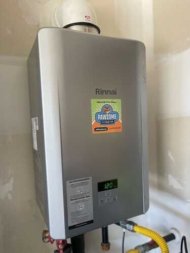 Tankless unit commissioned and tagged, Boerne