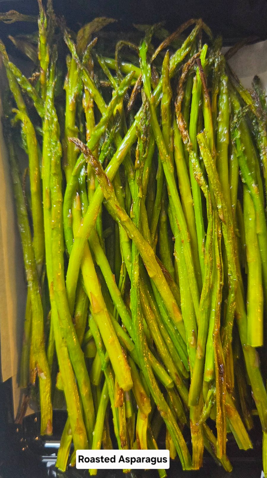 Roasted asparagus