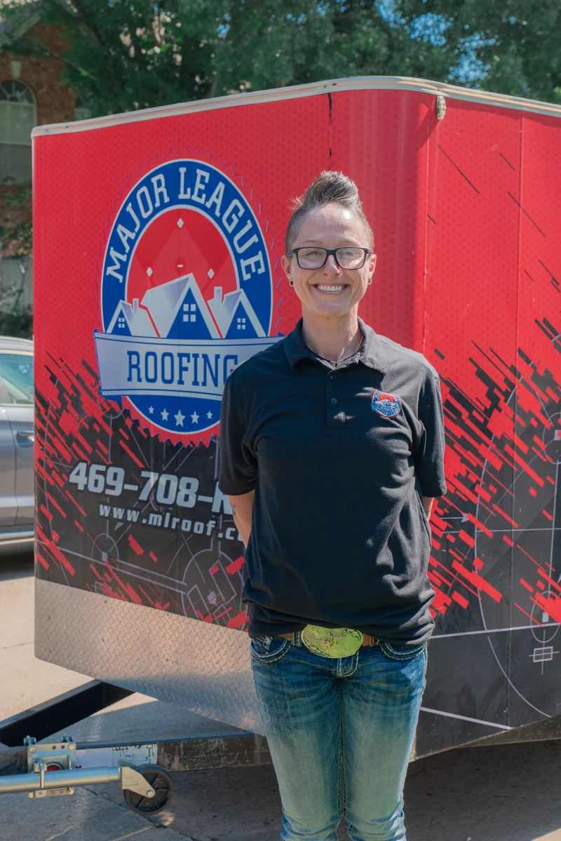 Rachael — Vice President, Major League Roofing