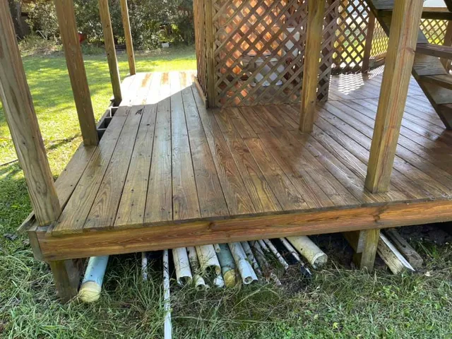 Deck for Sabre's Edge Pressure Washing in Greenville, NC