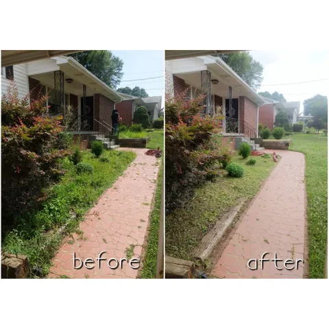 Fall and Spring Clean Up for L&S landscaping in Greenville, South Carolina