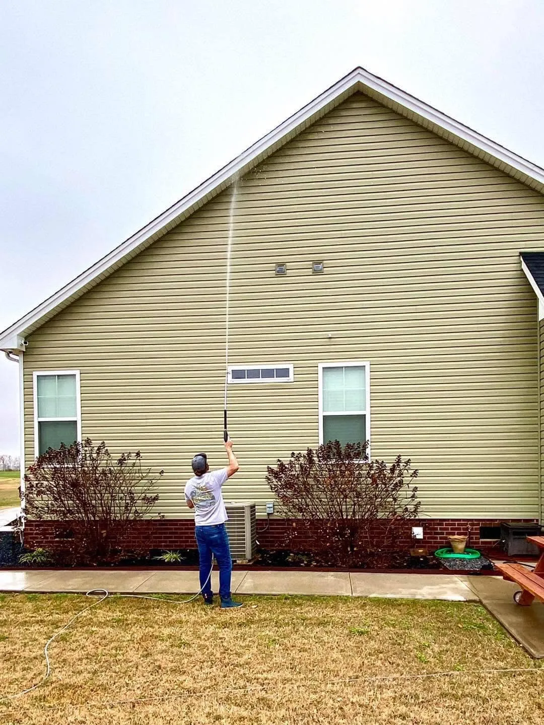 Photo number 25 of Prime Time Pressure Washing's best work performing a Roof Cleaning job