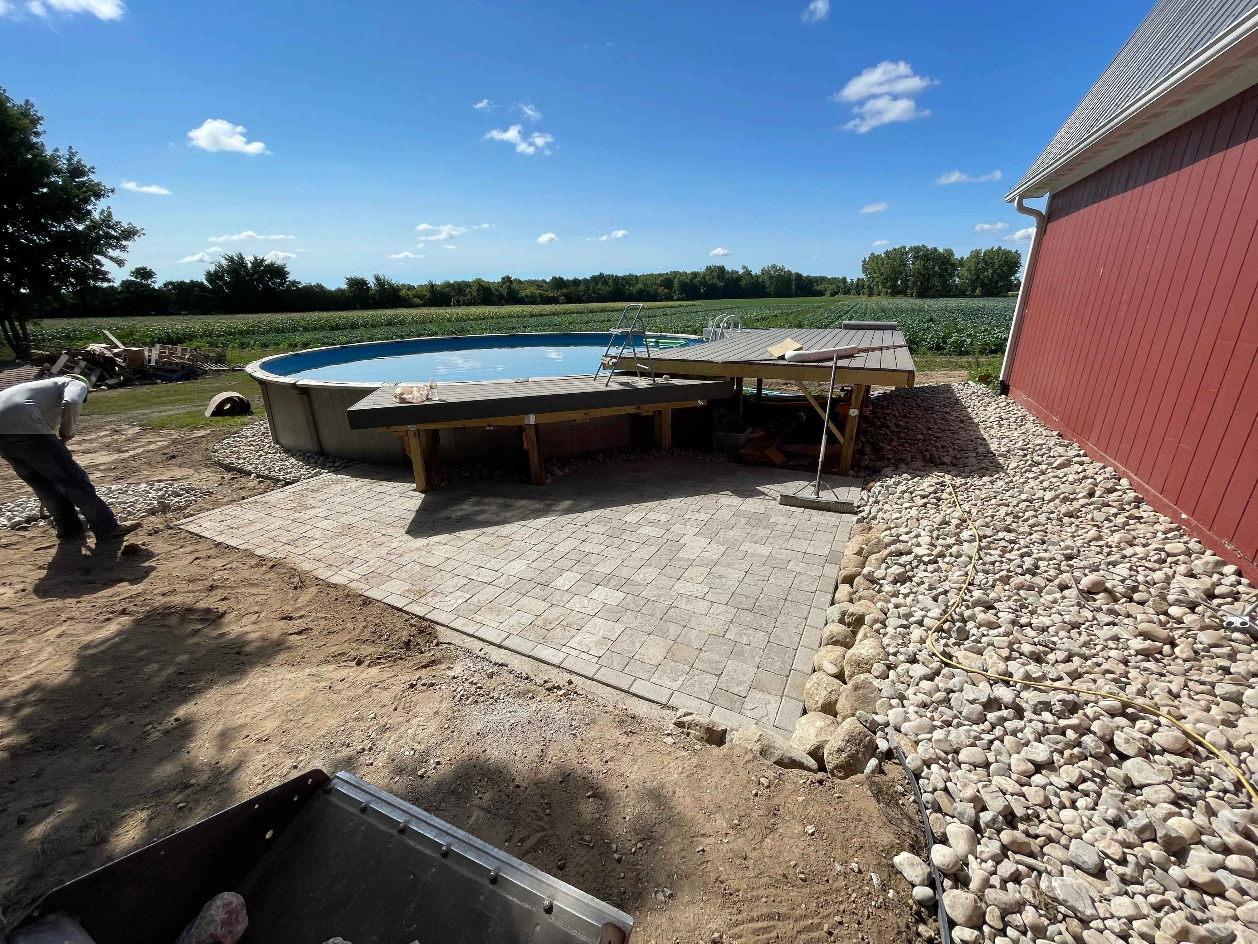 Landscape and Hardscape for DeBuck’s Landscape & Design in Richmond, MI