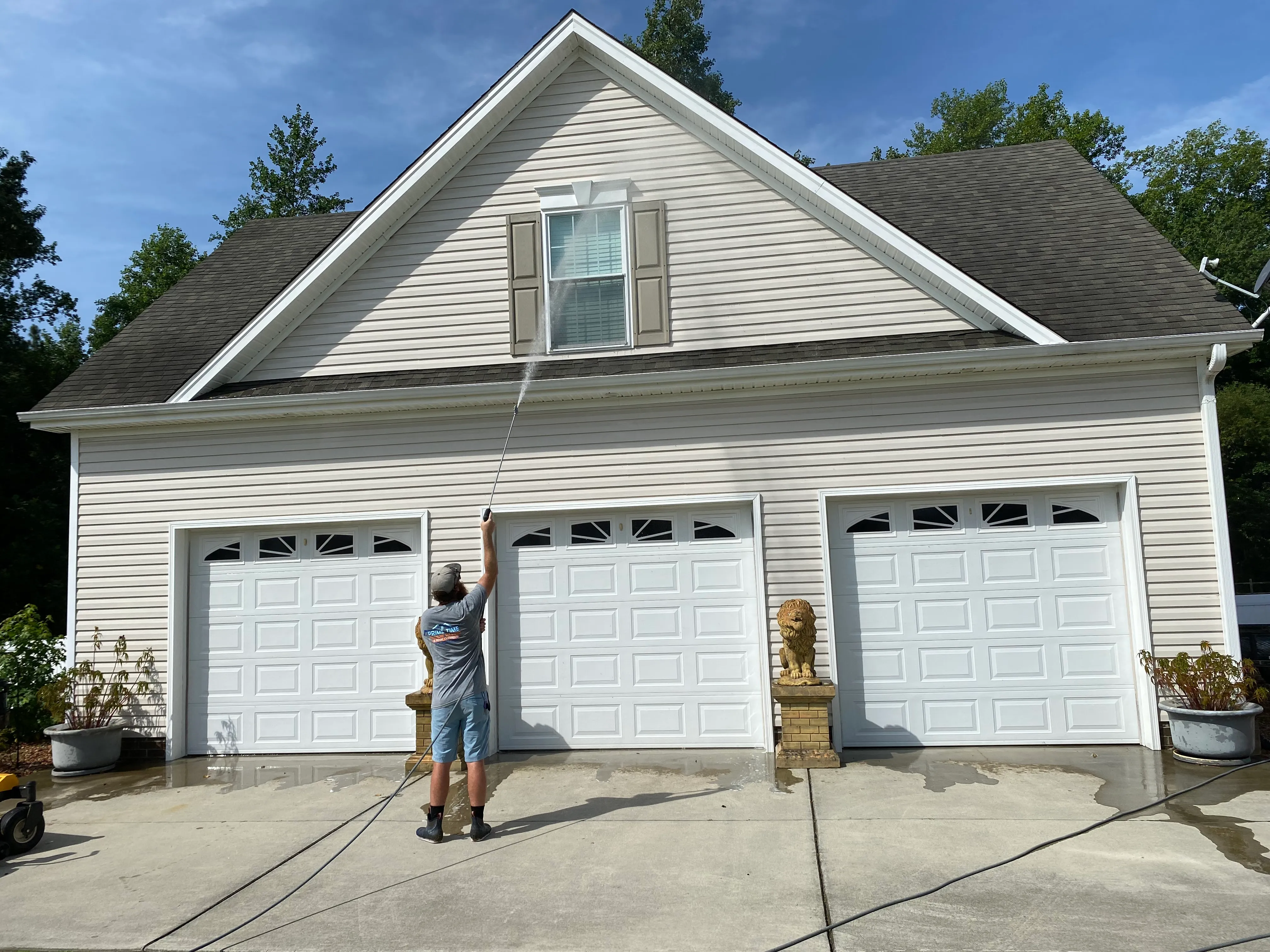 Photo number 22 of Prime Time Pressure Washing's best work performing a null job